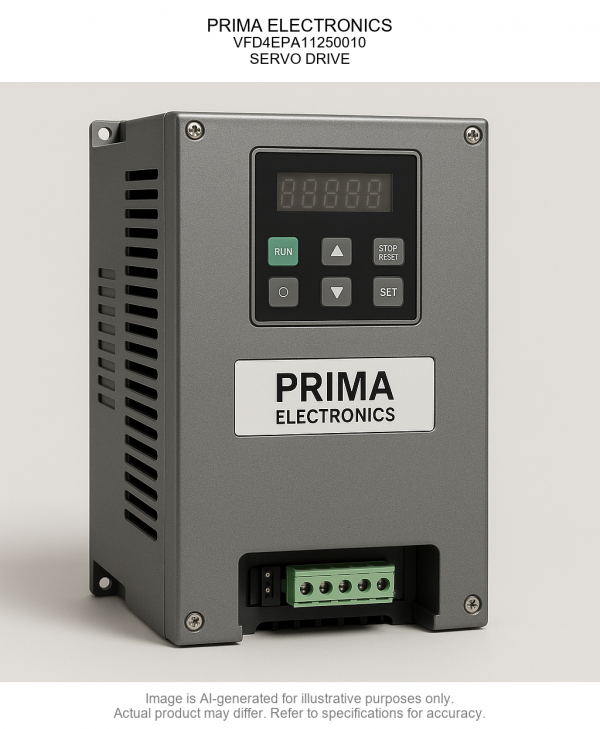 PRIMA ELECTRONICS; Variable Frequency Drive4EPA11250010; SERVO DRIVE