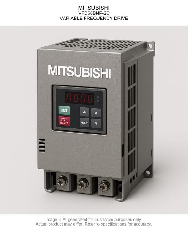 MITSUBISHI; Variable Frequency Drive68BNP-2C; VARIABLE FREQUENCY DRIVE
