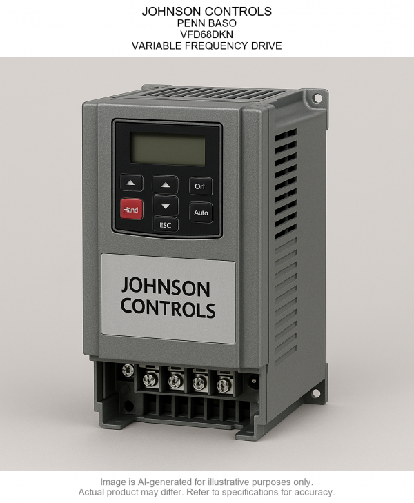 JOHNSON CONTROLS; PENN BASO; Variable Frequency Drive68DKN; VARIABLE FREQUENCY DRIVE