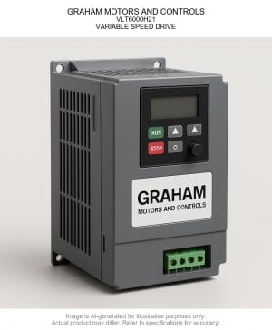 GRAHAM MOTORS AND CONTROLS; VLT6000H21; VARIABLE SPEED DRIVE