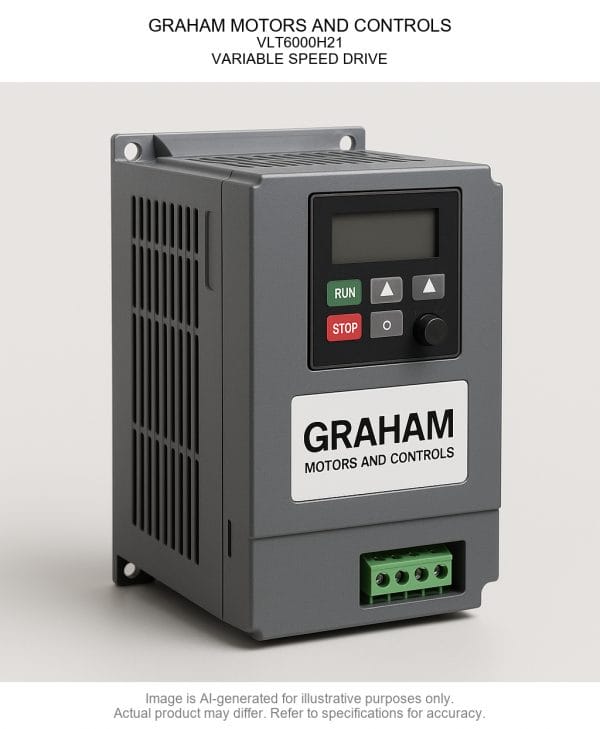 GRAHAM MOTORS AND CONTROLS; VLT6000H21; VARIABLE SPEED DRIVE