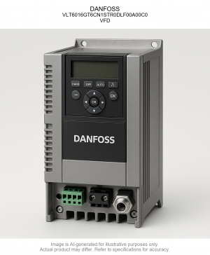 DANFOSS; VLT6016GT6CN1STR0DLF00A00C0; Variable Frequency Drive