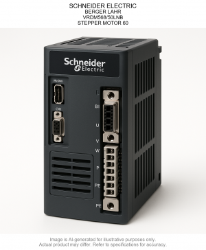 SCHNEIDER ELECTRIC; BERGER LAHR; VRDM568/50LNB; STEPPER MOTOR 60