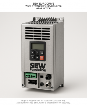 SEW EURODRIVE; WA30 DT80N4/BMG/HR/MM07/KPF6; GEAR MOTOR
