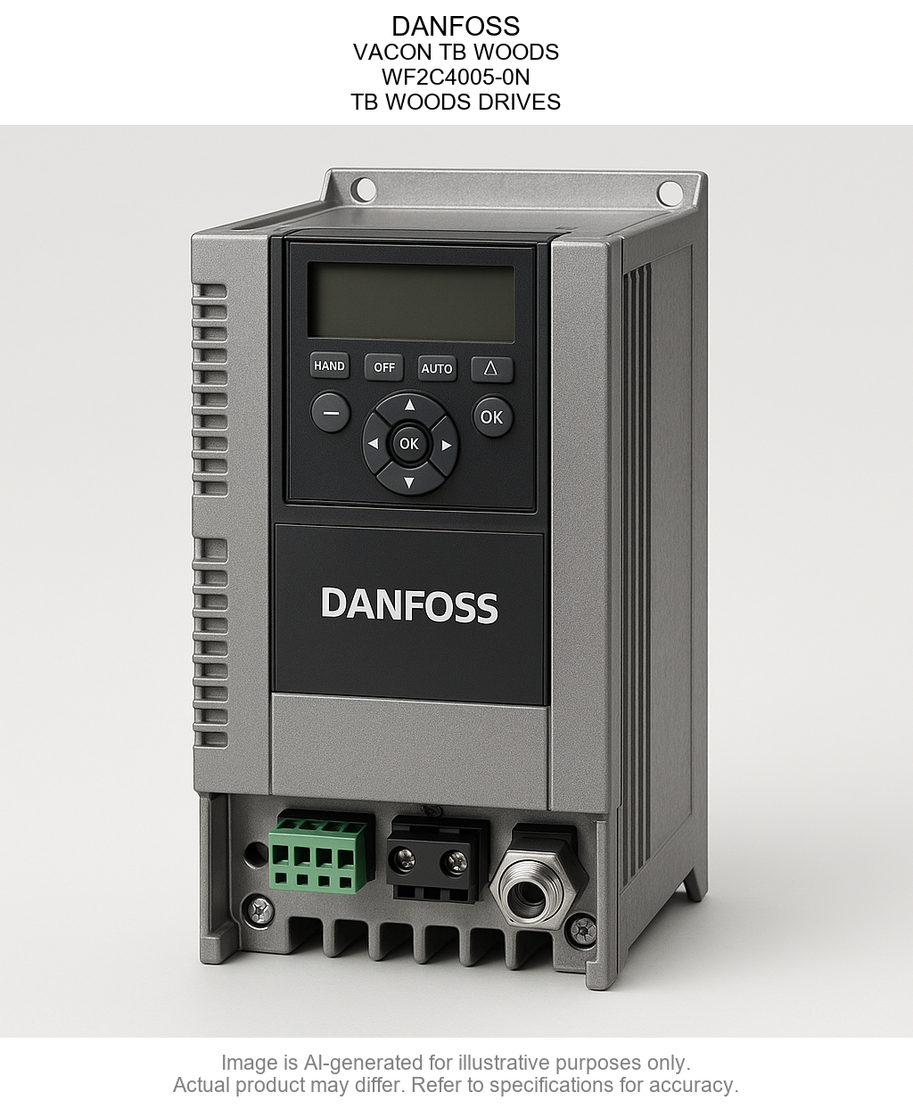 DANFOSS; VACON TB WOODS; WF2C4005-0N; TB WOODS DRIVES