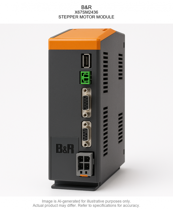X67SM2436.png B&R; X67SM2436; STEPPER MOTOR MODULE