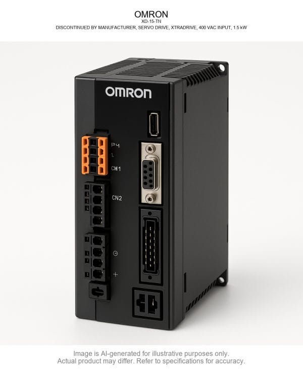 OMRON; XD-15-TN; SERVO DRIVE