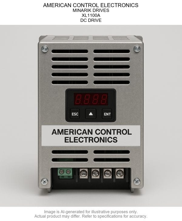 XL1100A.png AMERICAN CONTROL ELECTRONICS; MINARIK DRIVES; XL1100A; DC DRIVE
