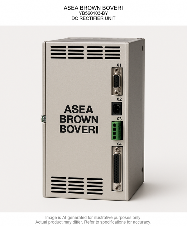 YB560103-BY.png ASEA BROWN BOVERI; YB560103-BY; DC RECTIFIER UNIT