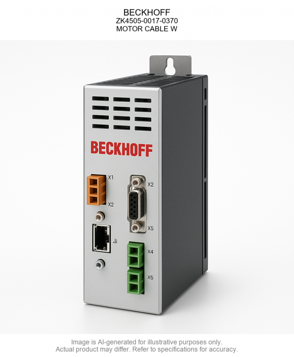 ZK4505-0017-0370.png BECKHOFF; ZK4505-0017-0370; MOTOR CABLE W