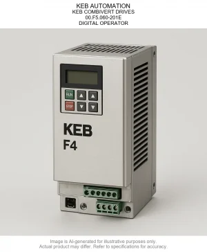 KEB AUTOMATION; KEB COMBIVERT DRIVES; 00.F5.060-201E; DIGITAL OPERATOR