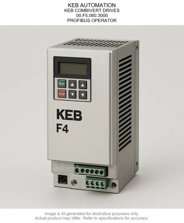 KEB AUTOMATION; KEB COMBIVERT DRIVES; 00.F5.060.3000; PROFIBUS OPERATOR