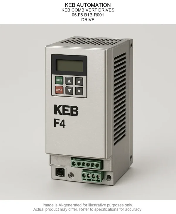 KEB AUTOMATION; KEB COMBIVERT DRIVES; 05.F5-B1B-R001; DRIVE