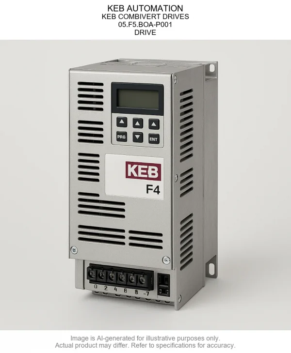 KEB AUTOMATION; KEB COMBIVERT DRIVES; 05.F5.BOA-P001; DRIVE