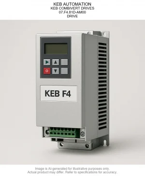 KEB AUTOMATION; KEB COMBIVERT DRIVES; 07.F4.81D-AM00; DRIVE