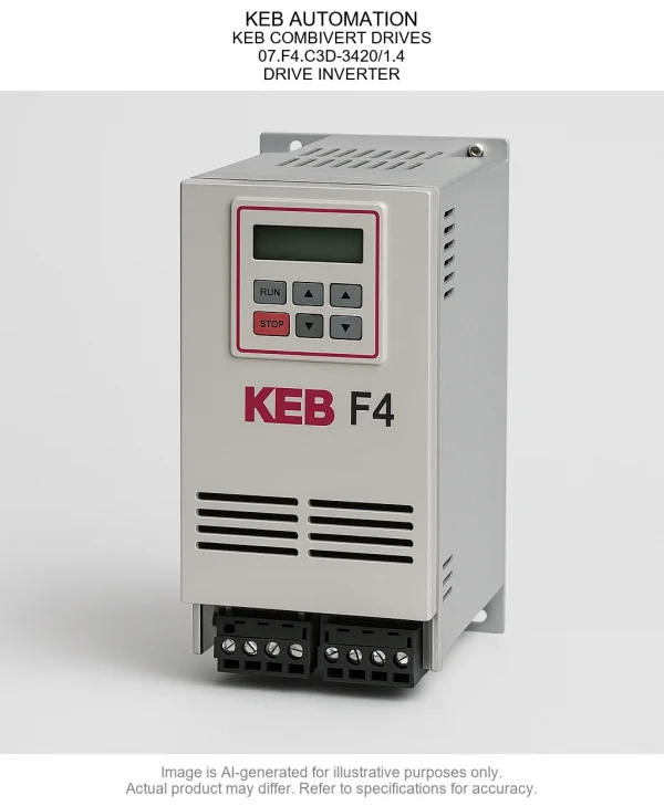 07.F4.C3D-3420_1.4.webp KEB AUTOMATION; KEB COMBIVERT DRIVES; 07.F4.C3D-3420/1.4; DRIVE INVERTER
