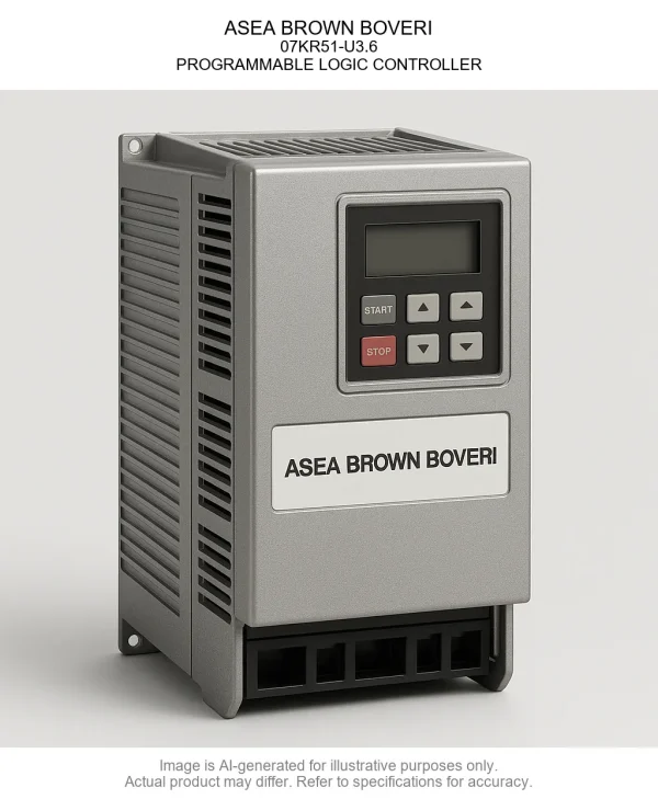 07KR51-U3.6.webp ASEA BROWN BOVERI; 07KR51-U3.6; PROGRAMMABLE LOGIC CONTROLLER