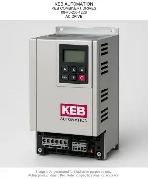 KEB AUTOMATION; KEB COMBIVERT DRIVES; 09-F0-200-1228; AC DRIVE