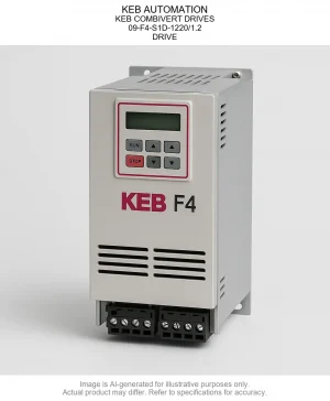 KEB AUTOMATION; KEB COMBIVERT DRIVES; 09-F4-S1D-1220/1.2; DRIVE
