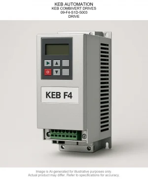 KEB AUTOMATION; KEB COMBIVERT DRIVES; 09-F4-S1D-5003; DRIVE