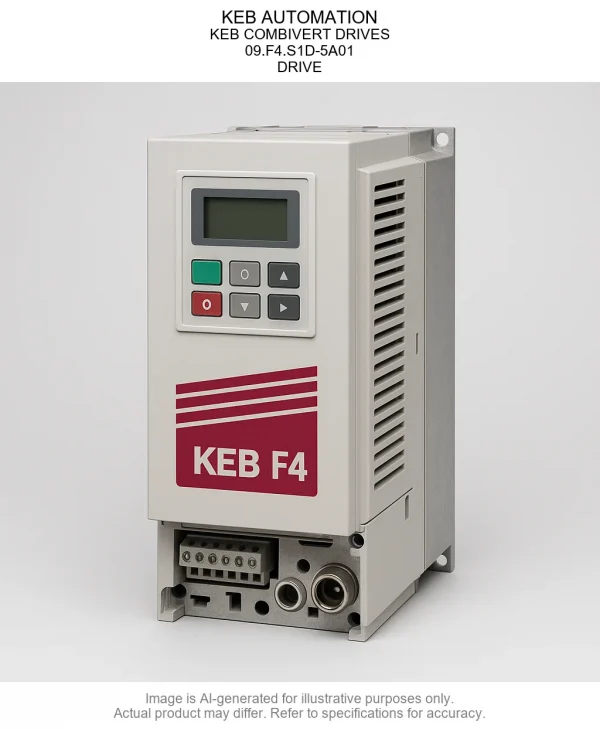 09.F4.S1D-5A01.webp KEB AUTOMATION; KEB COMBIVERT DRIVES; 09.F4.S1D-5A01; DRIVE