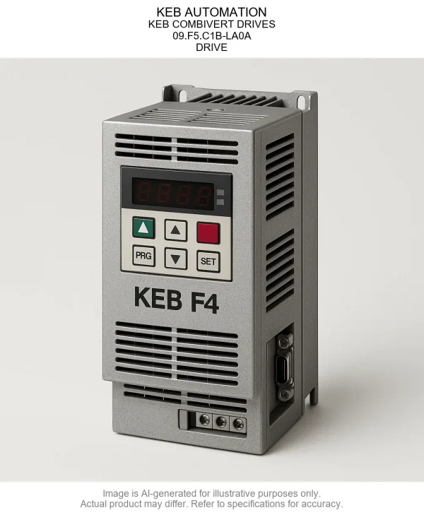 KEB AUTOMATION; KEB COMBIVERT DRIVES; 09.F5.C1B-LA0A; DRIVE