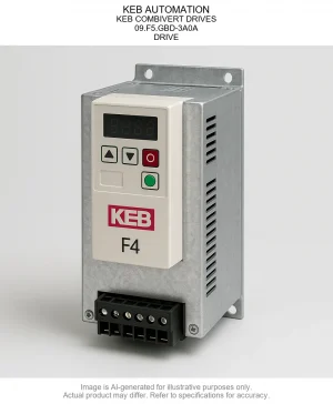 KEB AUTOMATION; KEB COMBIVERT DRIVES; 09.F5.GBD-3A0A; DRIVE