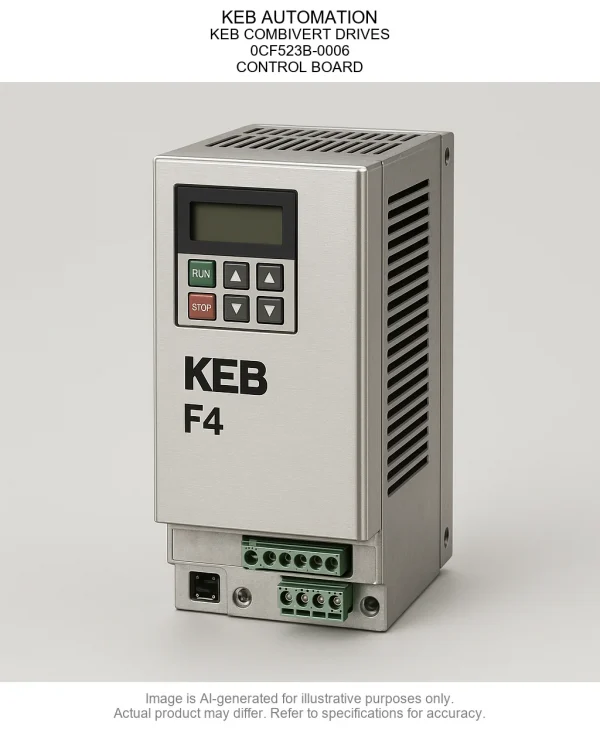 KEB AUTOMATION; KEB COMBIVERT DRIVES; 0CF523B-0006; CONTROL BOARD