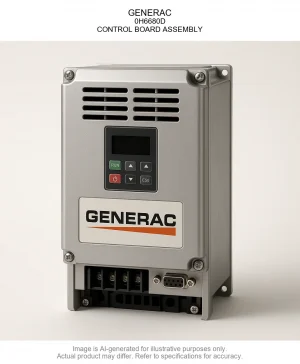GENERAC; 0H6680D; CONTROL BOARD ASSEMBLY
