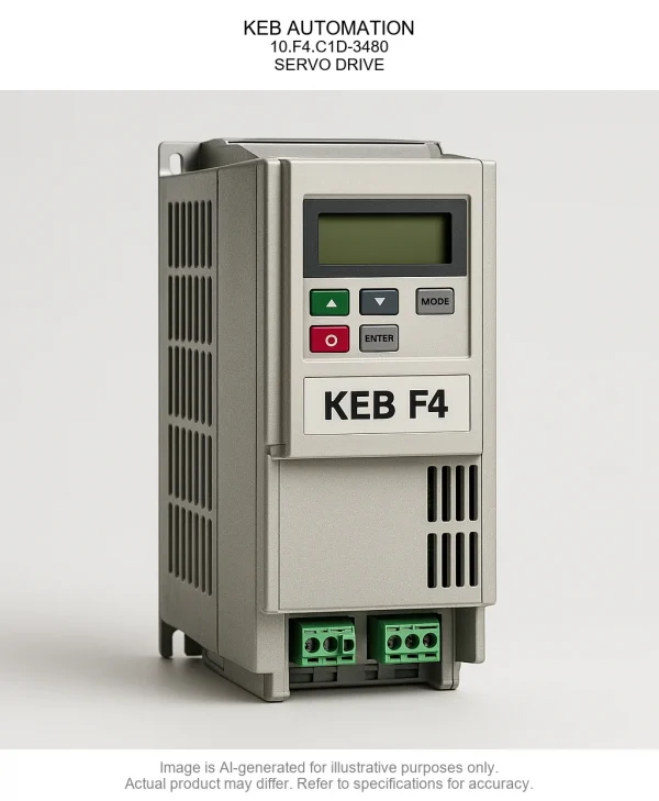 KEB AUTOMATION; 10.F4.C1D-3480; SERVO DRIVE