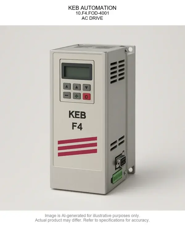 KEB AUTOMATION; 10.F4.FOD-4001; AC DRIVE
