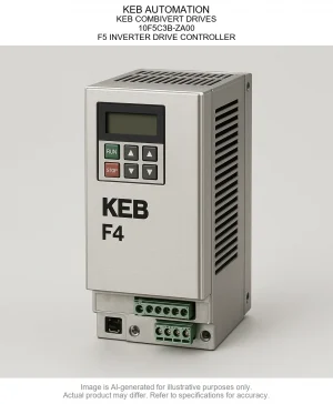 KEB AUTOMATION; KEB COMBIVERT DRIVES; 10F5C3B-ZA00; F5 INVERTER DRIVE CONTROLLER