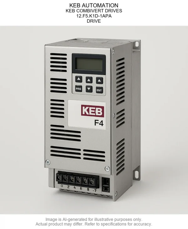 KEB AUTOMATION; KEB COMBIVERT DRIVES; 12.F5.K1D-1APA; DRIVE