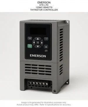 EMERSON; KTK LTD; 125MC18940779; THYRISTOR CONTROLLER