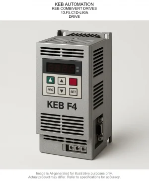 KEB AUTOMATION; KEB COMBIVERT DRIVES; 13.F5.C1D-L90A; DRIVE