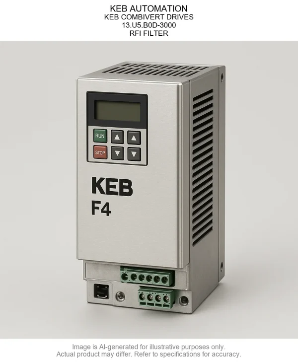 KEB AUTOMATION; KEB COMBIVERT DRIVES; 13.U5.B0D-3000; RFI FILTER