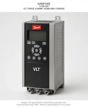 DANFOSS; 131B1297; VLT DRIVE 9.9AMP 3X380-480V 50/60HZ