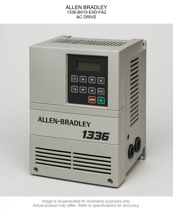 ALLEN BRADLEY; 1336-B010-E0D-FA2; AC DRIVE