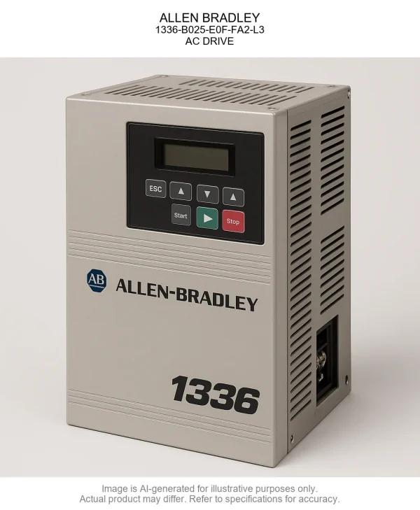 ALLEN BRADLEY; 1336-B025-E0F-FA2-L3; AC DRIVE