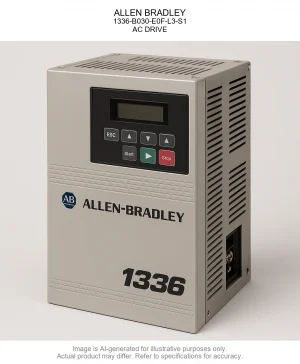 ALLEN BRADLEY; 1336-B030-E0F-L3-S1; AC DRIVE