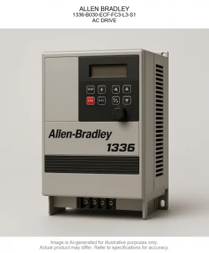 ALLEN BRADLEY; 1336-B030-ECF-FC3-L3-S1; AC DRIVE