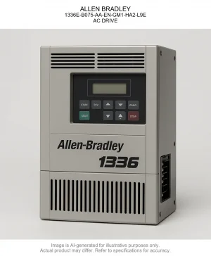 ALLEN BRADLEY; 1336E-B075-AA-EN-GM1-HA2-L9E; AC DRIVE