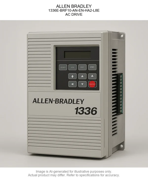 ALLEN BRADLEY; 1336E-BRF10-AN-EN-HA2-L8E; AC DRIVE