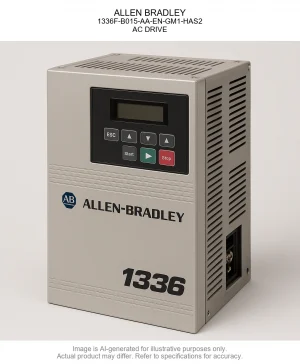 ALLEN BRADLEY; 1336F-B015-AA-EN-GM1-HAS2; AC DRIVE