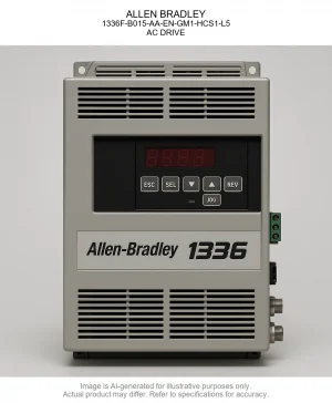 ALLEN BRADLEY; 1336F-B015-AA-EN-GM1-HCS1-L5; AC DRIVE