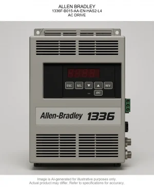 ALLEN BRADLEY; 1336F-B015-AA-EN-HAS2-L4; AC DRIVE