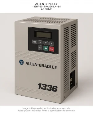 ALLEN BRADLEY; 1336F-B015-AA-EN-LA1-L4; AC DRIVE