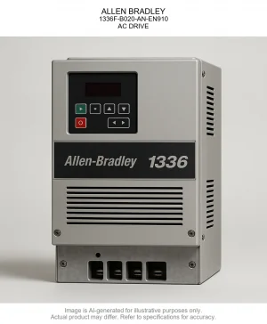 ALLEN BRADLEY; 1336F-B020-AN-EN910; AC DRIVE