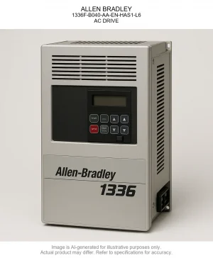 ALLEN BRADLEY; 1336F-B040-AA-EN-HAS1-L6; AC DRIVE