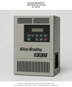 ALLEN BRADLEY; 1336F-B050-AE-EN-MX3; AC DRIVE